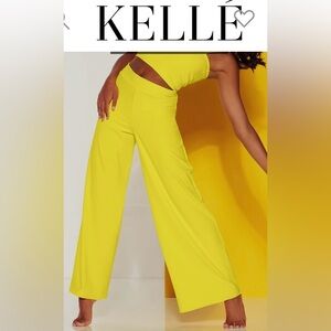 Yellow dance pants CL